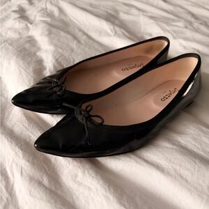 Repetto Patent Leather Ballet Flat pointed toe 41